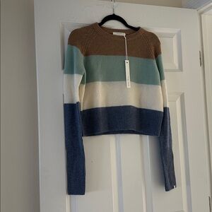 ONE GREY DAY Precision Knit 100% Crew Neck Cashmere Sweater BNWT (S)